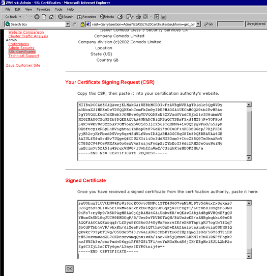 SSL CSR