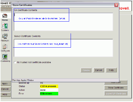 Store SSL Certificates